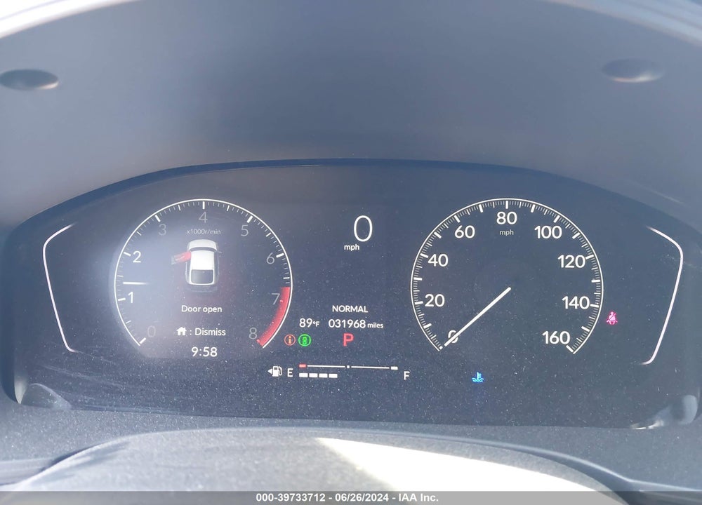 2024 HONDA CIVIC SPORT VIN: 19XFL2H80RE001726