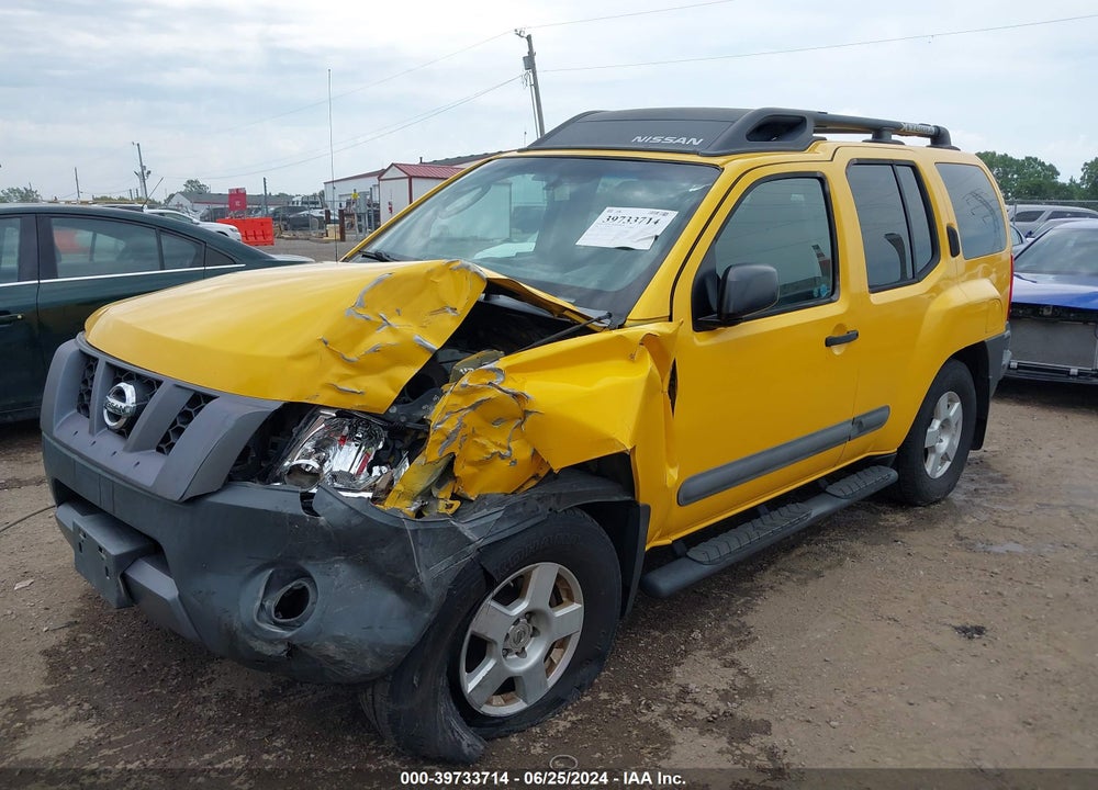 2006 NISSAN XTERRA S VIN: 5N1AN08W16C512156