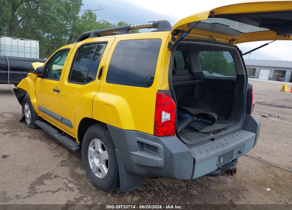 2006 NISSAN XTERRA S VIN: 5N1AN08W16C512156