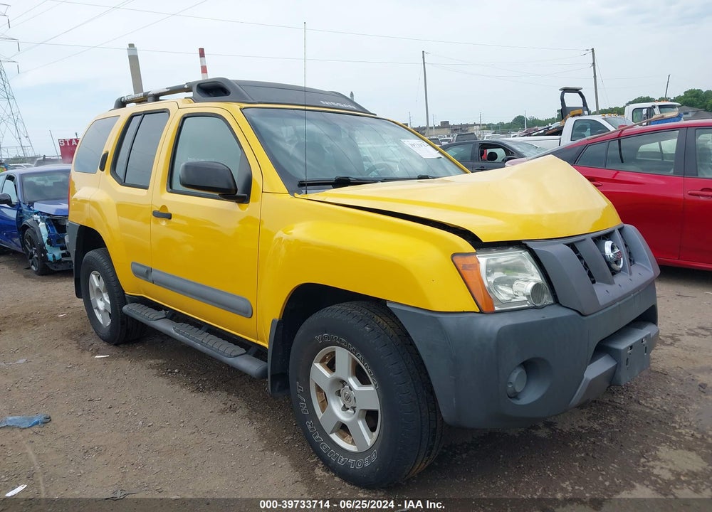 2006 NISSAN XTERRA S VIN: 5N1AN08W16C512156