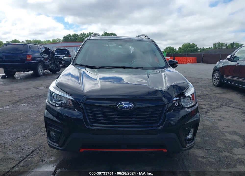 2019 SUBARU FORESTER SPORT VIN: JF2SKAPC7KH401009