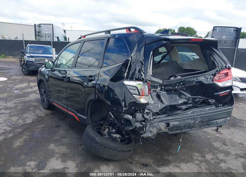 2019 SUBARU FORESTER SPORT VIN: JF2SKAPC7KH401009