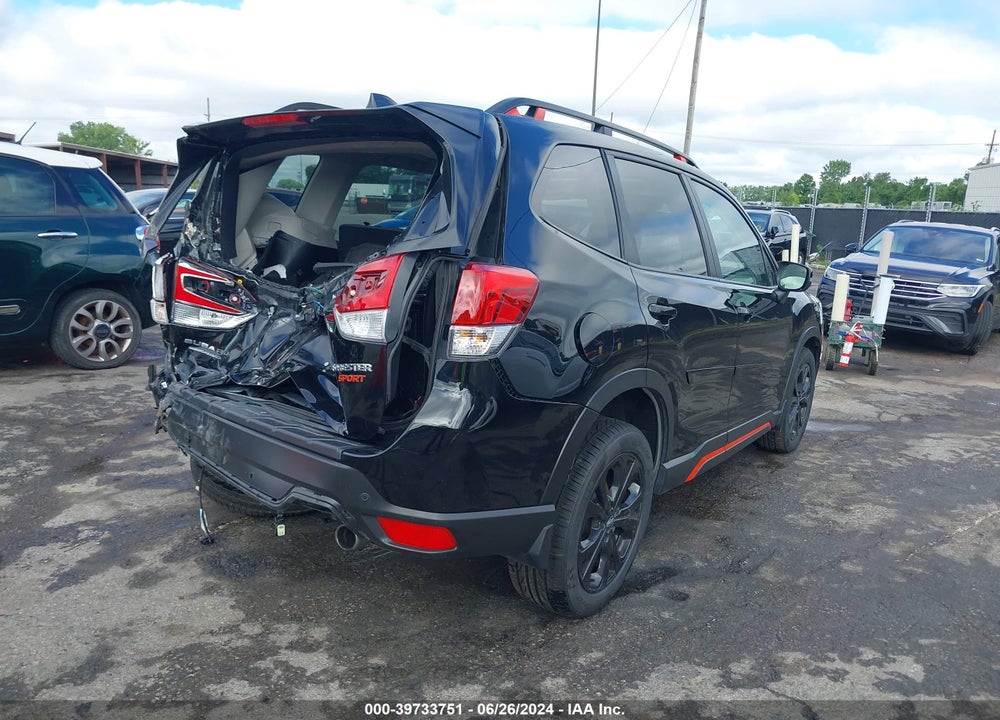 2019 SUBARU FORESTER SPORT VIN: JF2SKAPC7KH401009