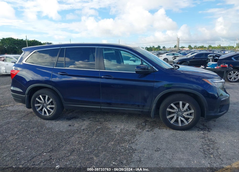 2022 HONDA PILOT 2WD EX-L VIN: 5FNYF5H53NB008584
