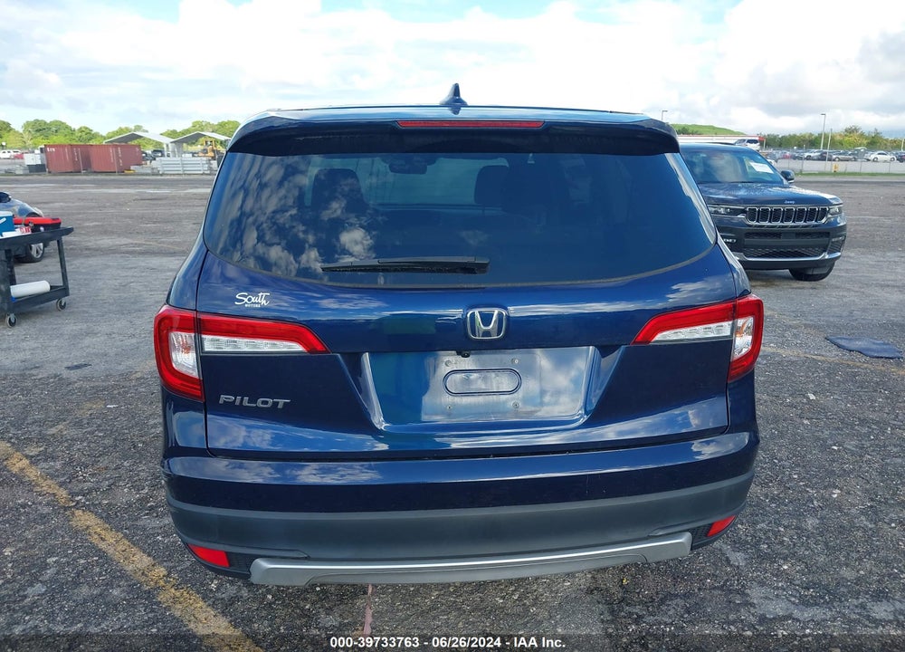 2022 HONDA PILOT 2WD EX-L VIN: 5FNYF5H53NB008584