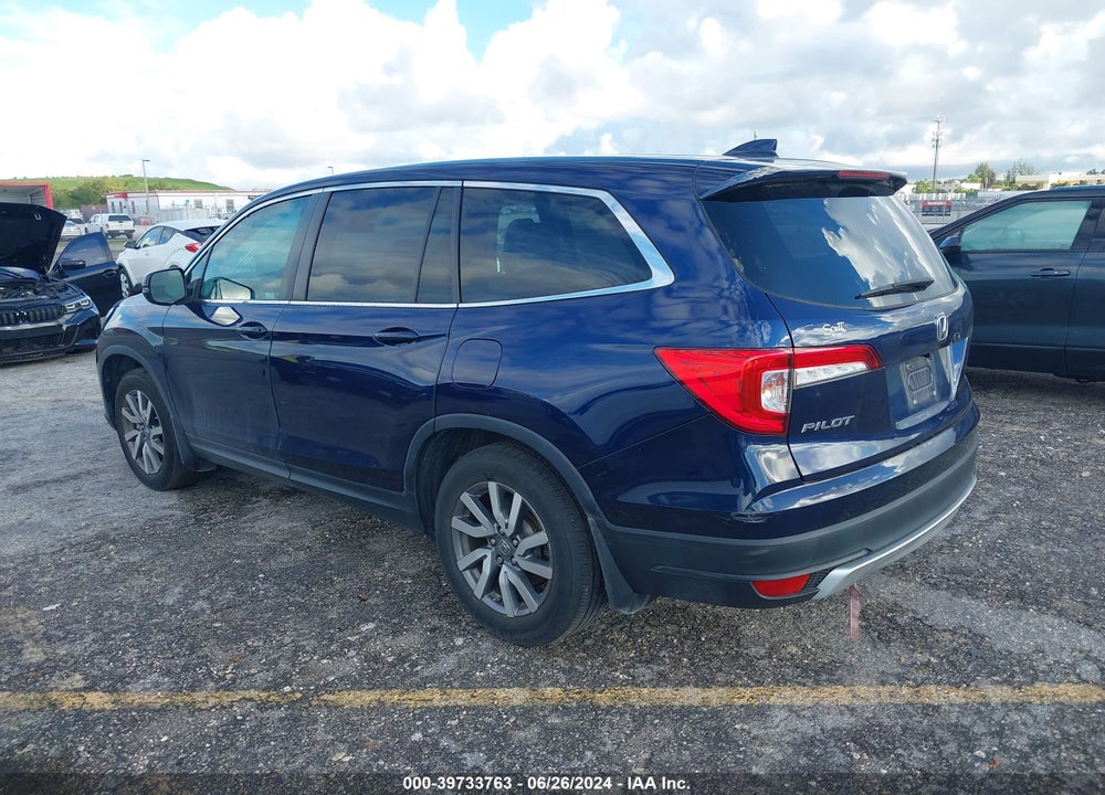 2022 HONDA PILOT 2WD EX-L VIN: 5FNYF5H53NB008584