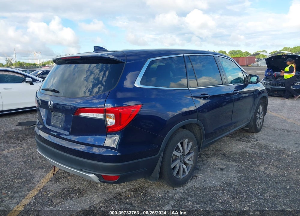 2022 HONDA PILOT 2WD EX-L VIN: 5FNYF5H53NB008584