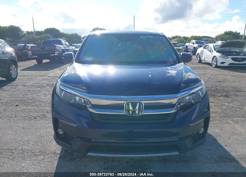 2022 HONDA PILOT 2WD EX-L VIN: 5FNYF5H53NB008584