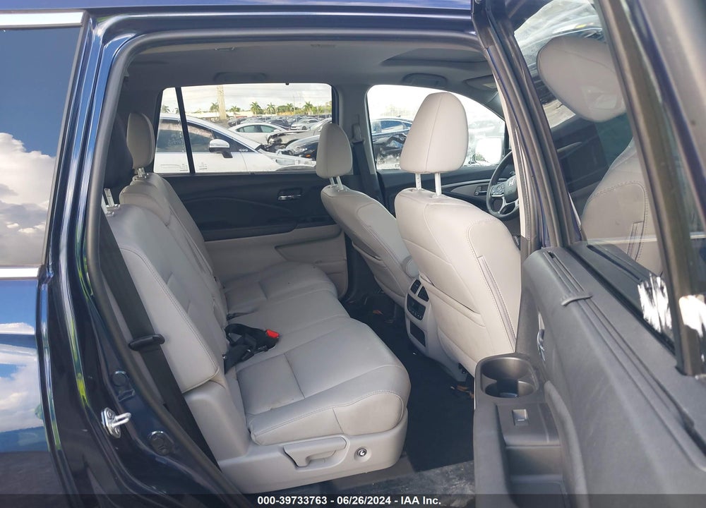 2022 HONDA PILOT 2WD EX-L VIN: 5FNYF5H53NB008584