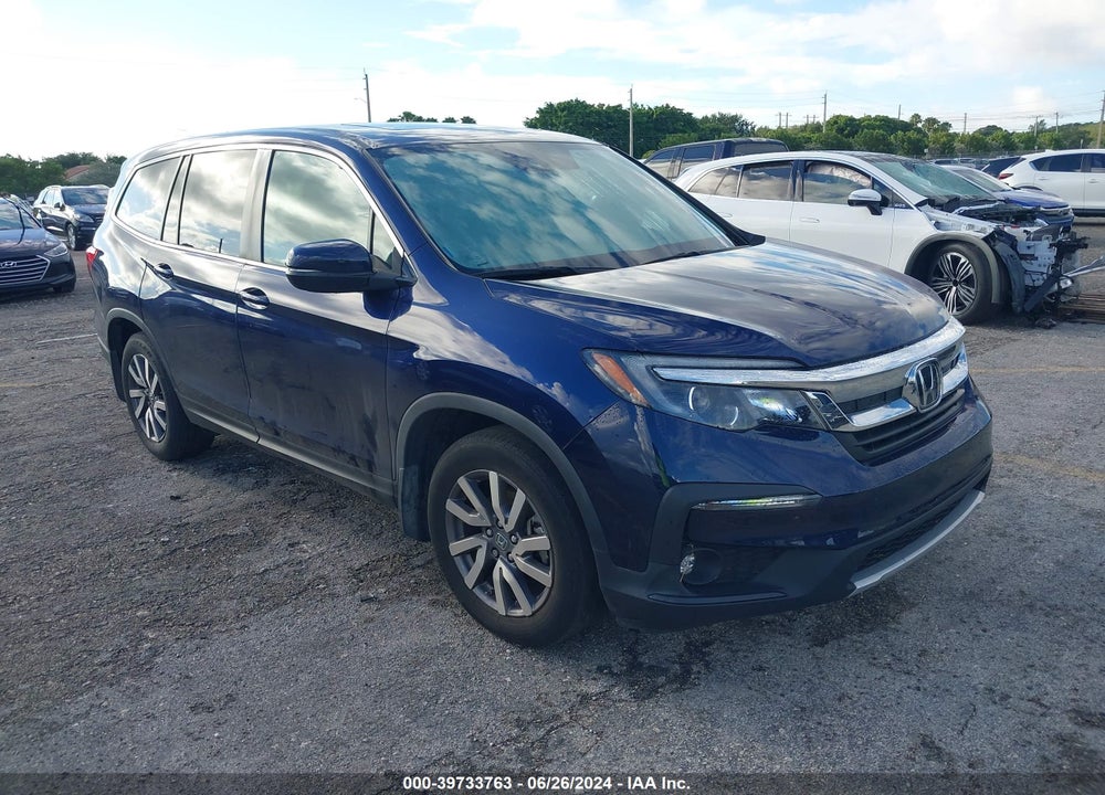 2022 HONDA PILOT 2WD EX-L VIN: 5FNYF5H53NB008584