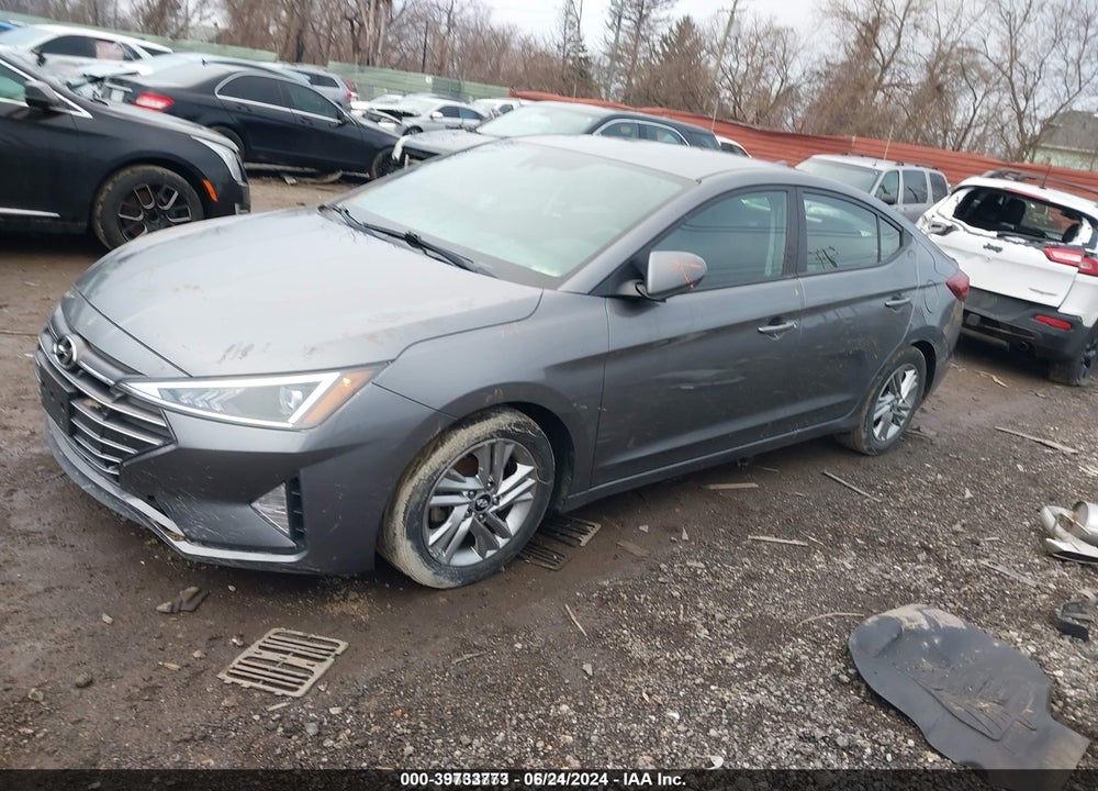 2020 HYUNDAI ELANTRA SEL VIN: 5NPD84LF7LH539322