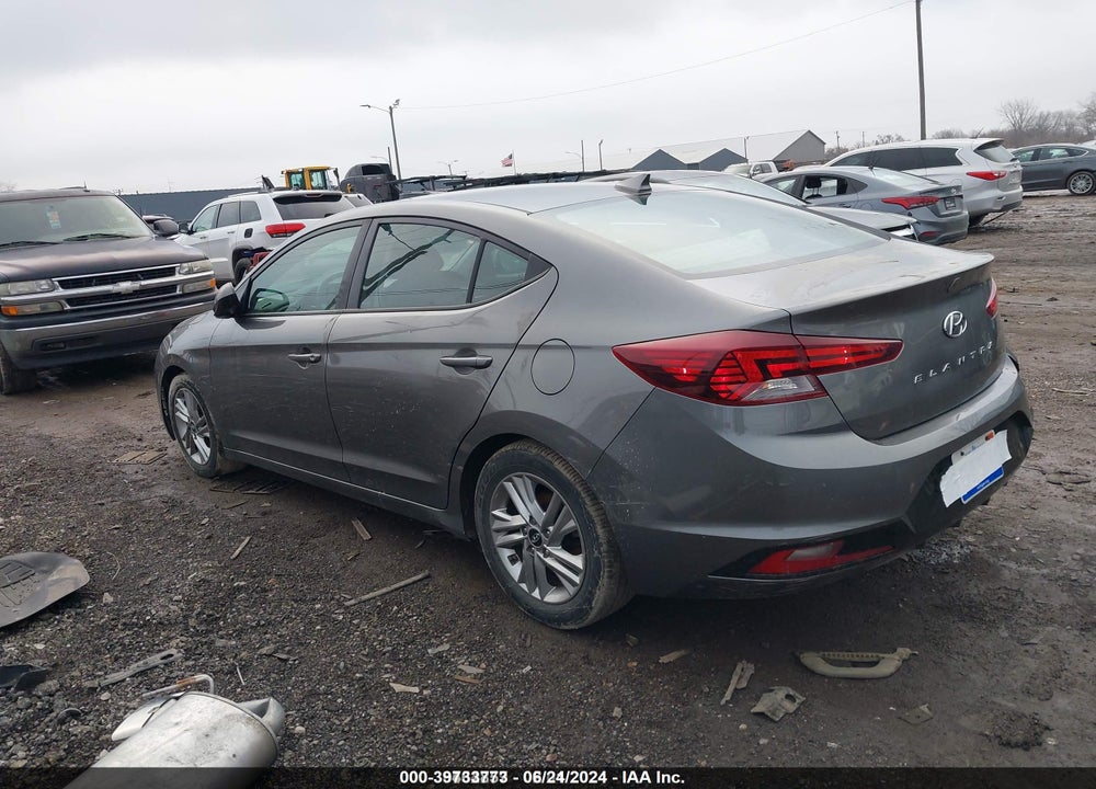 2020 HYUNDAI ELANTRA SEL VIN: 5NPD84LF7LH539322