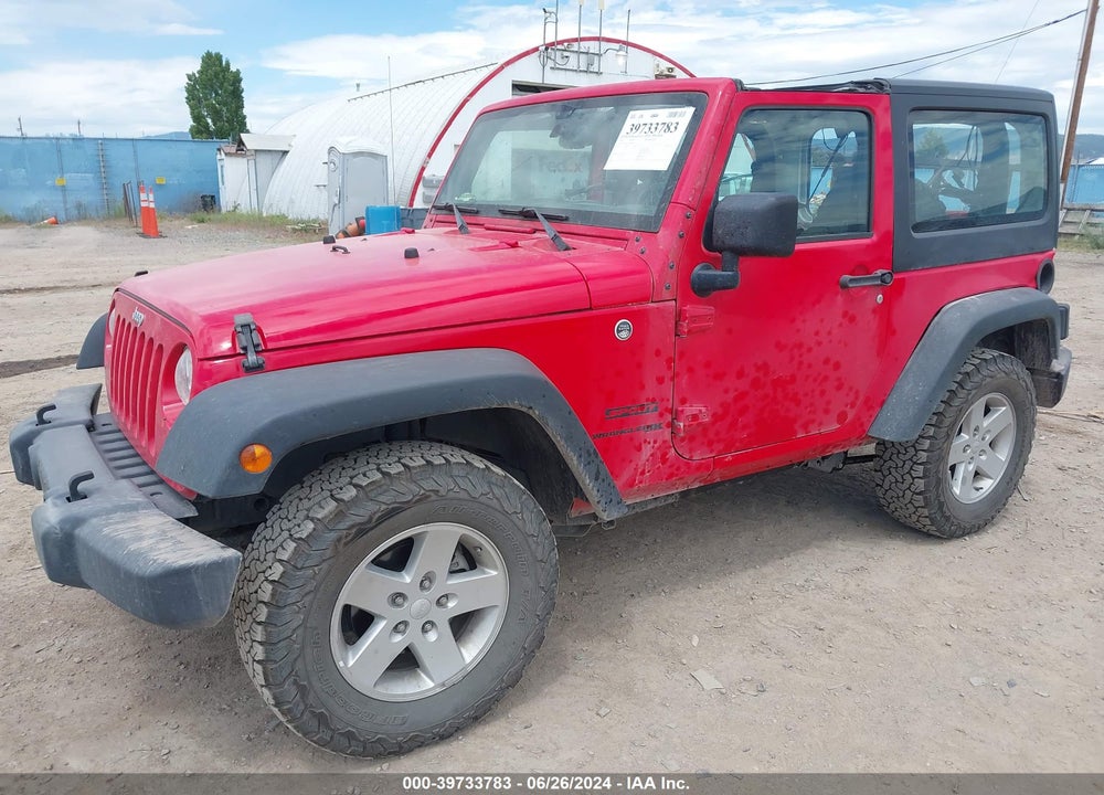 2018 JEEP WRANGLER JK SPORT S 4X4 VIN: 1C4AJWAG2JL828549