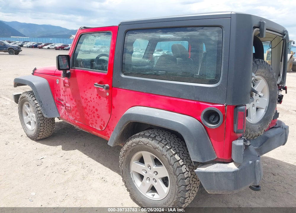 2018 JEEP WRANGLER JK SPORT S 4X4 VIN: 1C4AJWAG2JL828549