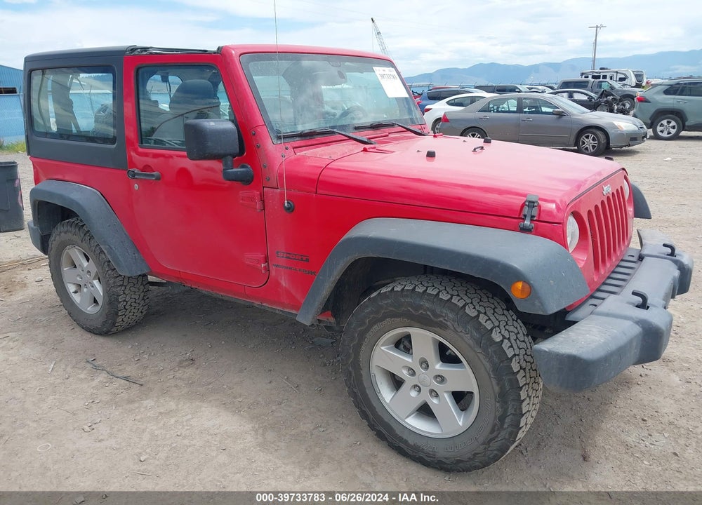 2018 JEEP WRANGLER JK SPORT S 4X4 VIN: 1C4AJWAG2JL828549