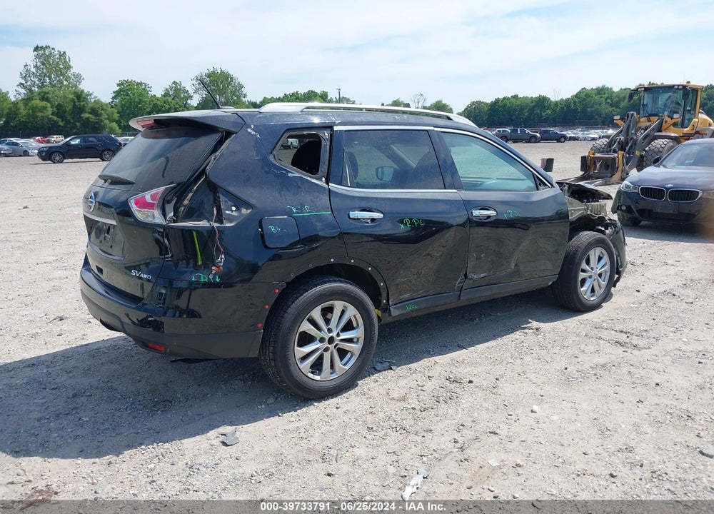 2016 NISSAN ROGUE SV VIN: 5N1AT2MV3GC877549