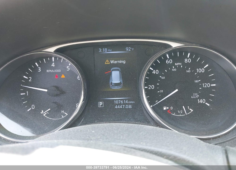 2016 NISSAN ROGUE SV VIN: 5N1AT2MV3GC877549