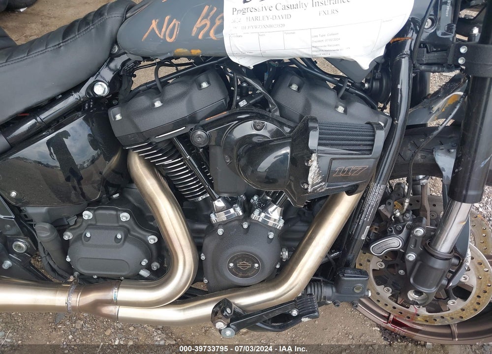 2022 HARLEY-DAVIDSON FXLRS VIN: 1HD1YWZ1XNB023520