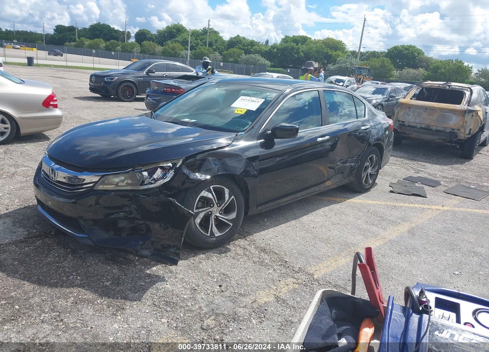 2017 HONDA ACCORD LX VIN: 1HGCR2F35HA193463