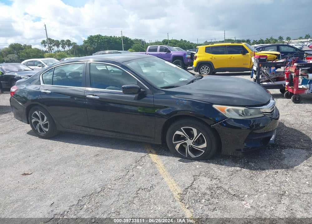 2017 HONDA ACCORD LX VIN: 1HGCR2F35HA193463