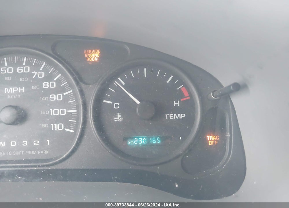 2003 OLDSMOBILE SILHOUETTE VIN: 1GHDX03E23D174096