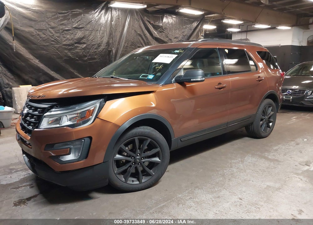 2017 FORD EXPLORER XLT VIN: 1FM5K8D81HGC24276