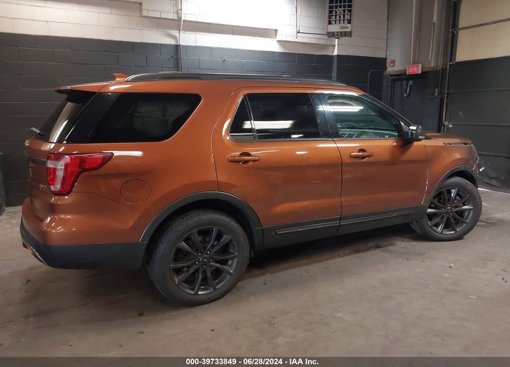 2017 FORD EXPLORER XLT VIN: 1FM5K8D81HGC24276