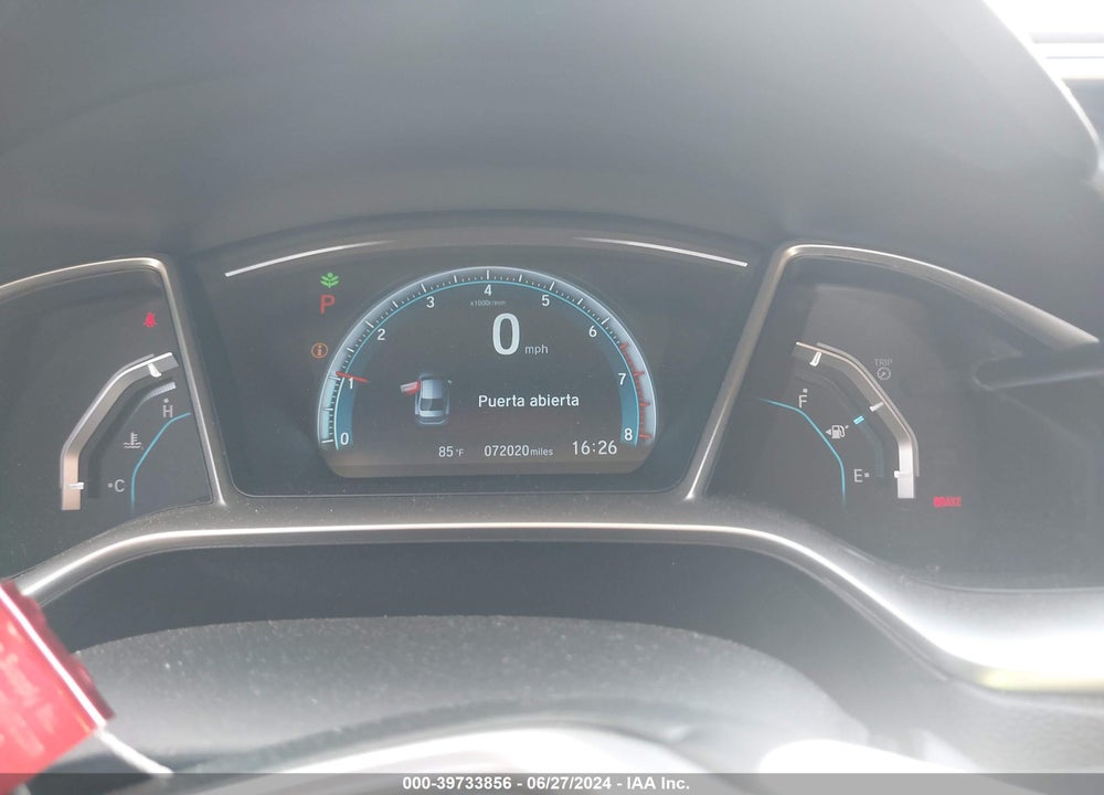 2016 HONDA CIVIC EX-L VIN: 19XFC1F78GE219432