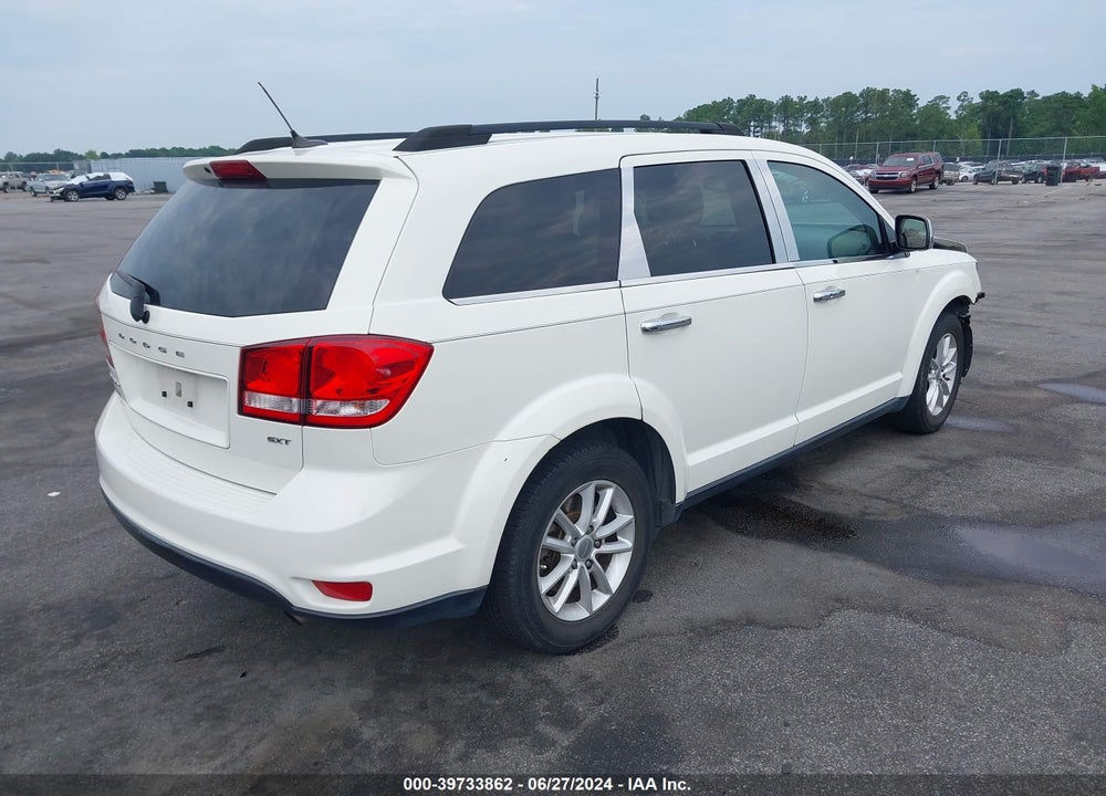 2014 DODGE JOURNEY SXT VIN: 3C4PDCBB0ET157007