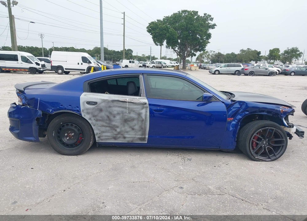 2020 DODGE CHARGER SCAT PACK WIDEBODY RWD VIN: 2C3CDXGJ8LH100411