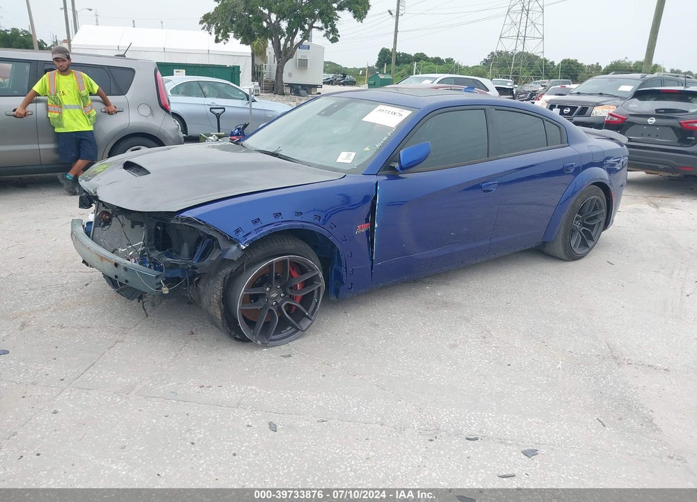 2020 DODGE CHARGER SCAT PACK WIDEBODY RWD VIN: 2C3CDXGJ8LH100411