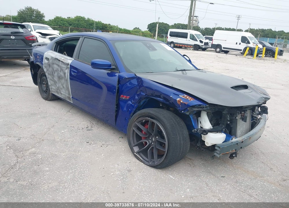 2020 DODGE CHARGER SCAT PACK WIDEBODY RWD VIN: 2C3CDXGJ8LH100411