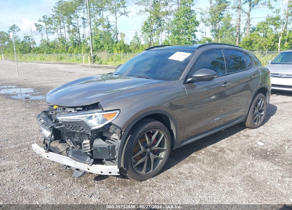 2019 ALFA ROMEO STELVIO SPORT AWD VIN: ZASPAKAN4K7C44818