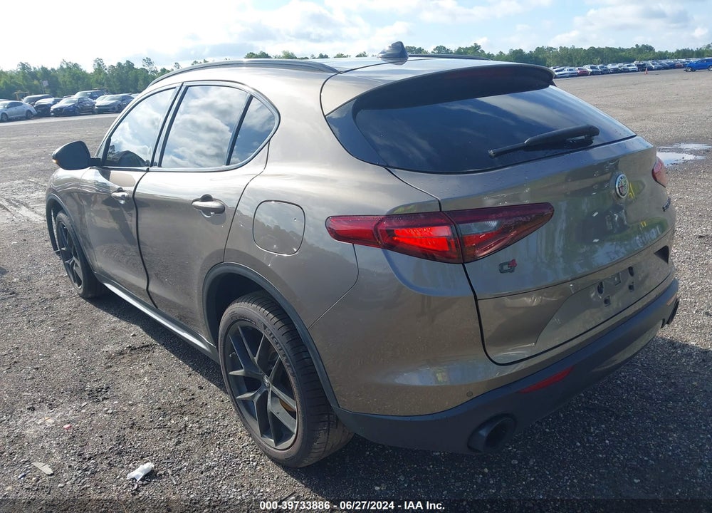 2019 ALFA ROMEO STELVIO SPORT AWD VIN: ZASPAKAN4K7C44818