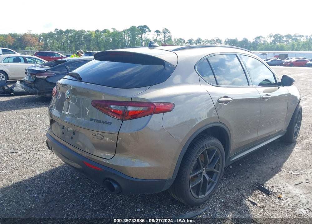 2019 ALFA ROMEO STELVIO SPORT AWD VIN: ZASPAKAN4K7C44818