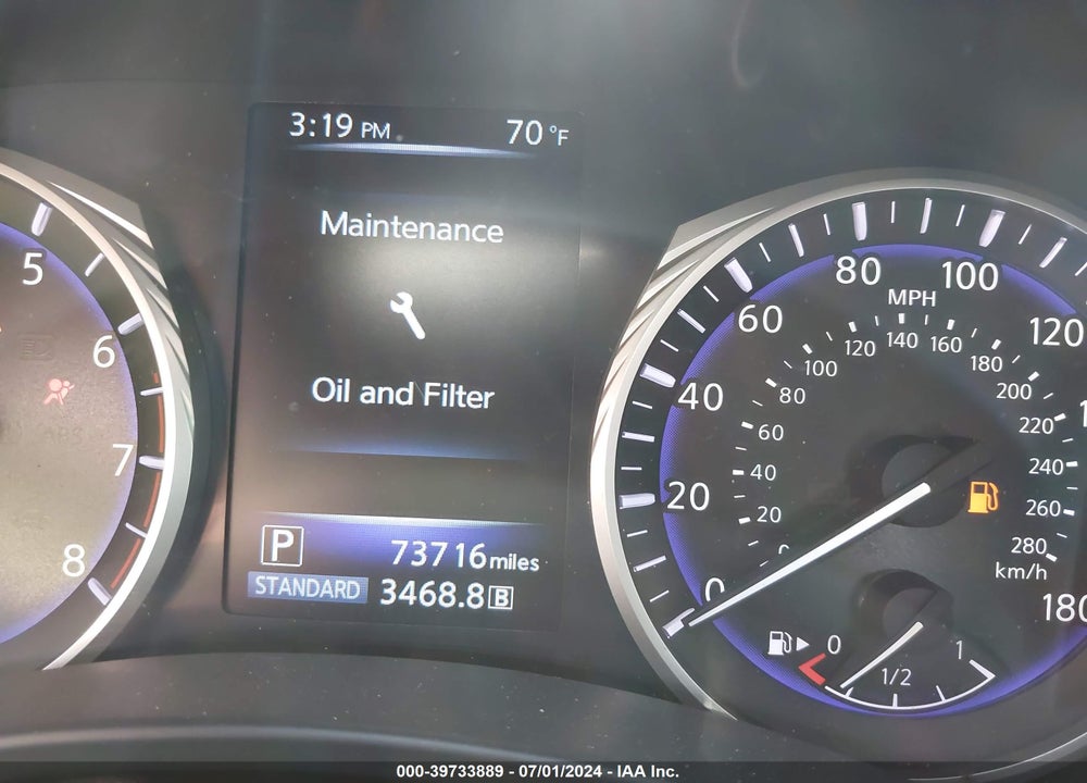 2016 INFINITI Q50 2.0T BASE VIN: JN1CV7AR8GM250337