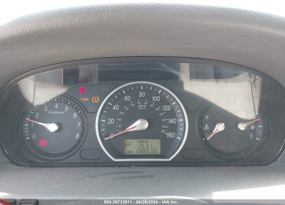 2008 HYUNDAI SONATA GLS V6 VIN: 5NPET46FX8H332848