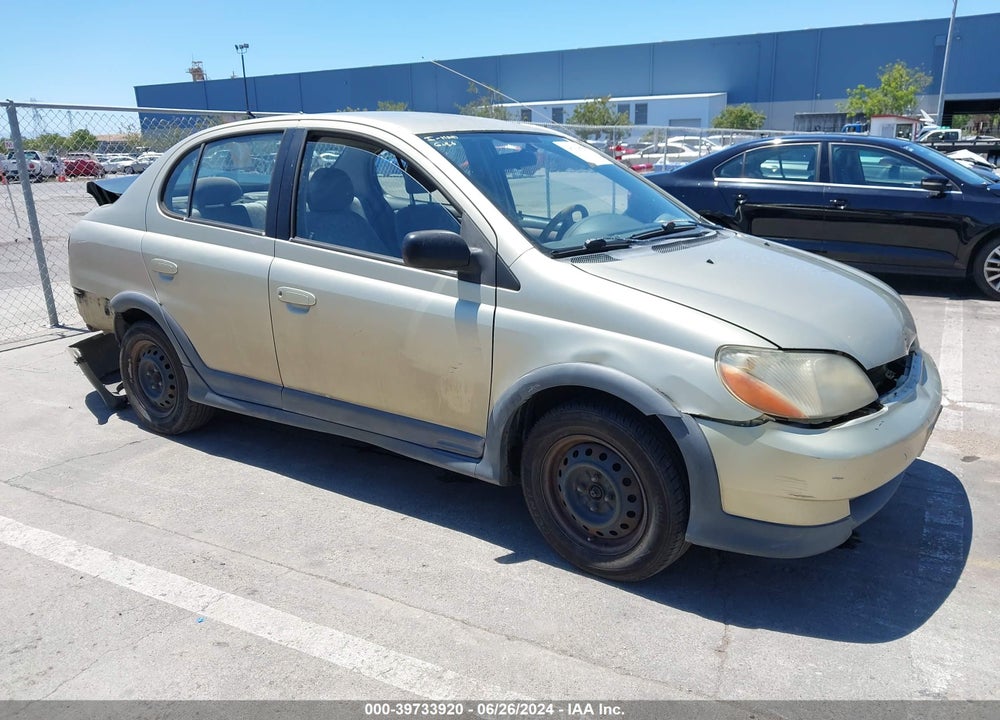 2000 TOYOTA ECHO VIN: JTDBT1236Y0018396