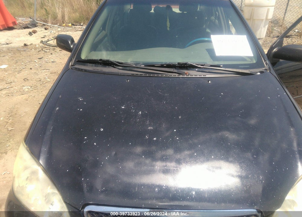 2008 TOYOTA COROLLA CE VIN: 2T1BR32EX8C889092