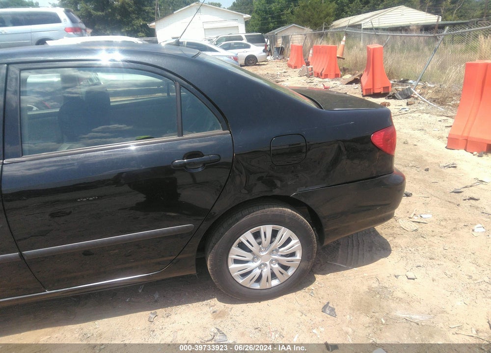 2008 TOYOTA COROLLA CE VIN: 2T1BR32EX8C889092