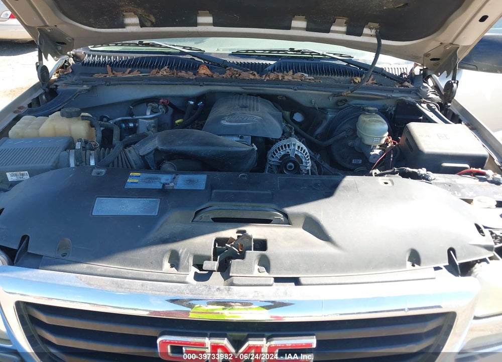 2006 GMC SIERRA 1500 SL VIN: 2GTEK13V961268121