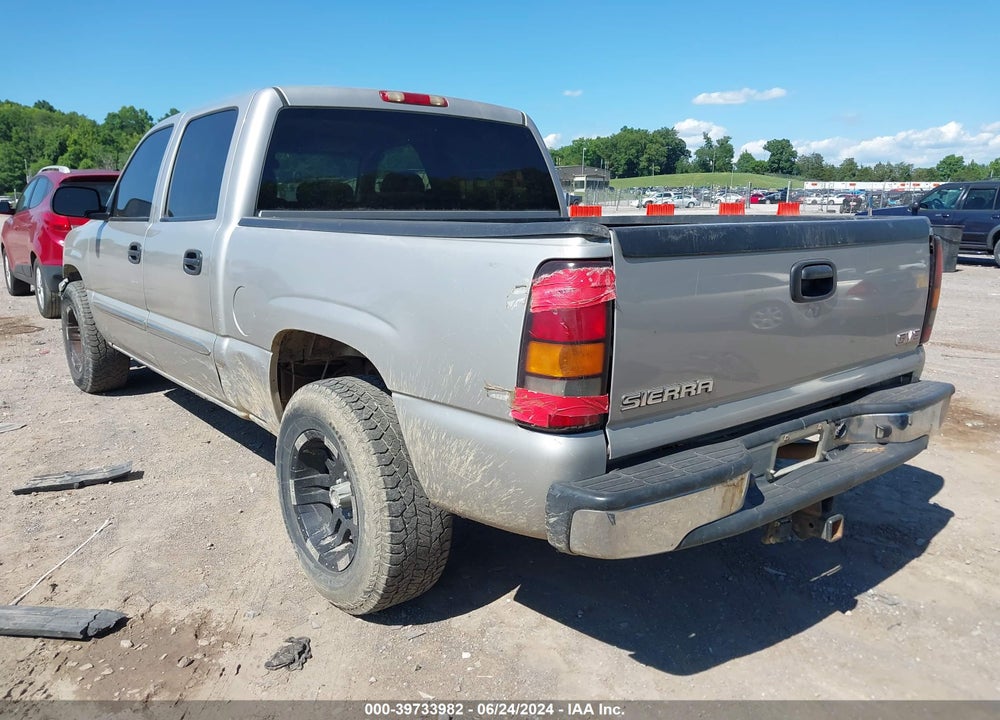 2006 GMC SIERRA 1500 SL VIN: 2GTEK13V961268121