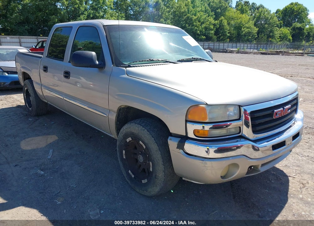 2006 GMC SIERRA 1500 SL VIN: 2GTEK13V961268121