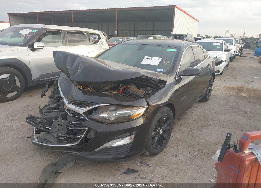 2020 CHEVROLET MALIBU FWD LT VIN: 1G1ZD5STXLF037616