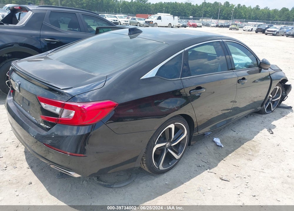 2022 HONDA ACCORD SPORT VIN: 1HGCV1F35NA005493