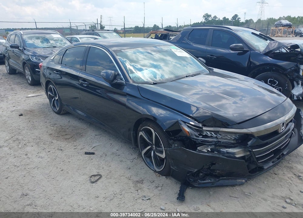 2022 HONDA ACCORD SPORT VIN: 1HGCV1F35NA005493