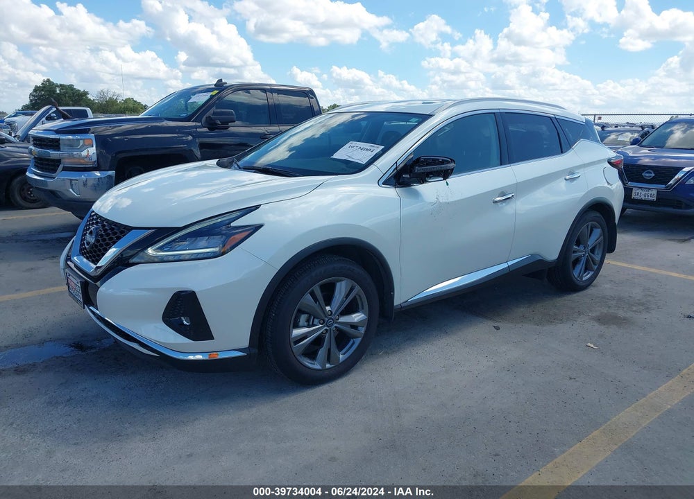 2023 NISSAN MURANO PLATINUM FWD VIN: 5N1AZ2DJ3PC140976