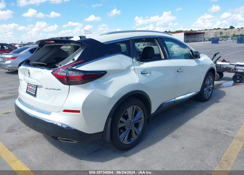 2023 NISSAN MURANO PLATINUM FWD VIN: 5N1AZ2DJ3PC140976