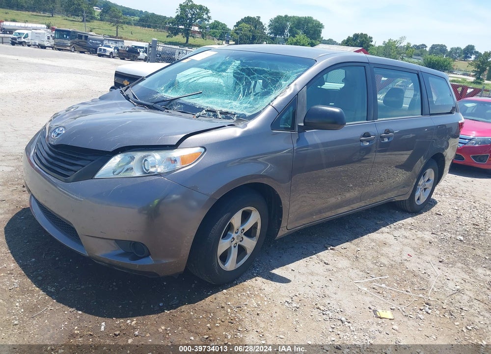 2016 TOYOTA SIENNA L 7 PASSENGER VIN: 5TDZK3DCXGS757017