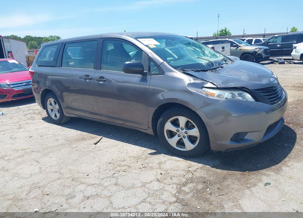 2016 TOYOTA SIENNA L 7 PASSENGER VIN: 5TDZK3DCXGS757017
